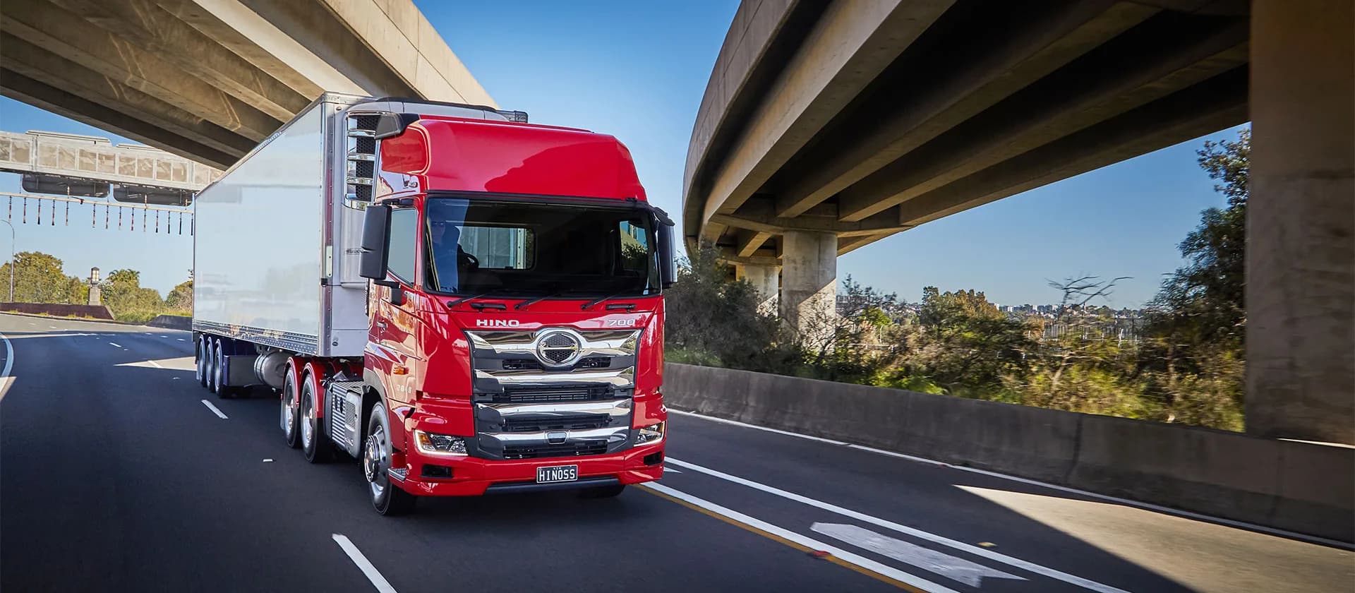 Transport and logistics — prime mover on highway